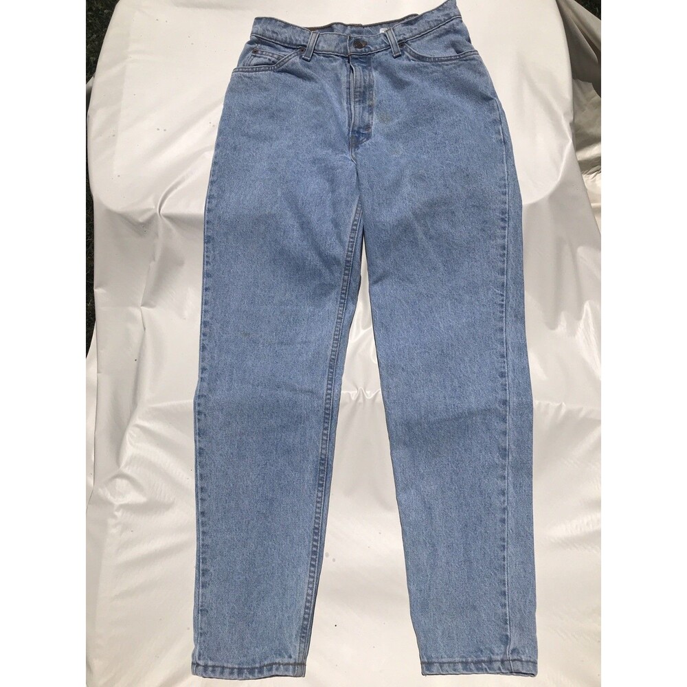 VTG 90s Levis 912 Womens 13med Orange Tab Slim Fit Tapered Leg Jeans